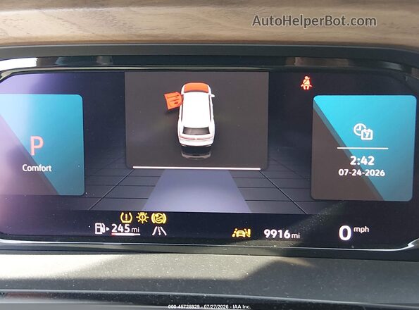 1V2HN2CA5TC558075 2026 VOLKSWAGEN ATLAS Black Вид задніх сидінь