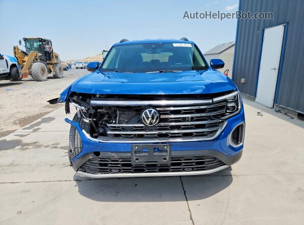 1V2HN2CA6TC527479 2026 VOLKSWAGEN ATLAS Blue Вид спереду