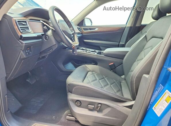 1V2HN2CA6TC527479 2026 VOLKSWAGEN ATLAS Blue Вид салону спереду