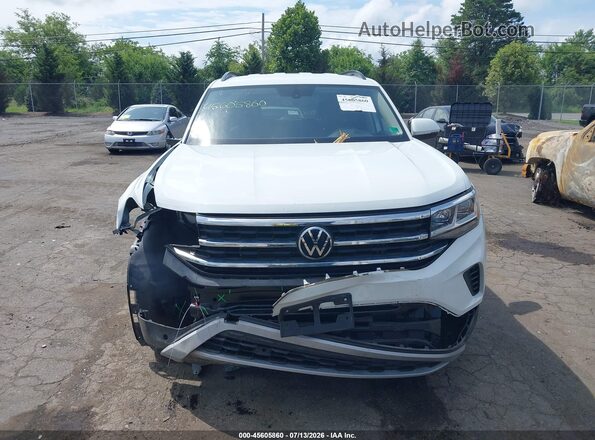 1V2HP2CA4NC560624 2022 VOLKSWAGEN ATLAS White Widok zestawu wskaźników