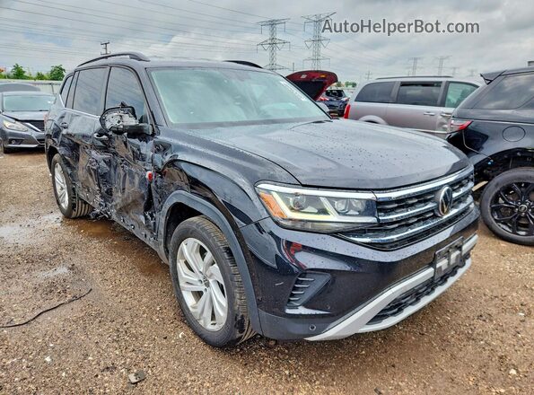 1V2HP2CAXMC559864 2021 VOLKSWAGEN ATLAS Black Front right