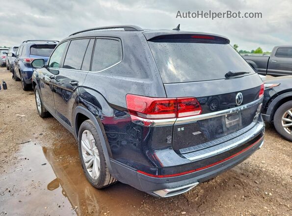 1V2HP2CAXMC559864 2021 VOLKSWAGEN ATLAS Black Rear left