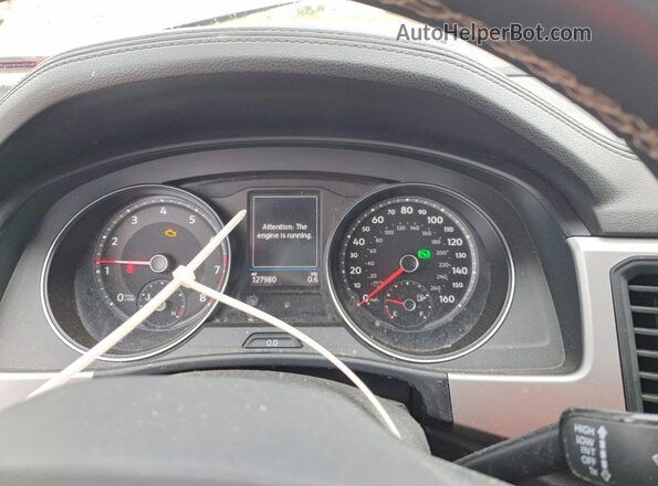 1V2HR2CA1MC545913 2021 VOLKSWAGEN ATLAS Серебряный Вид щитка приборов