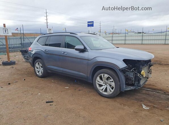 1V2HR2CA1MC545913 2021 VOLKSWAGEN ATLAS Серебряный Передняя правая четверть