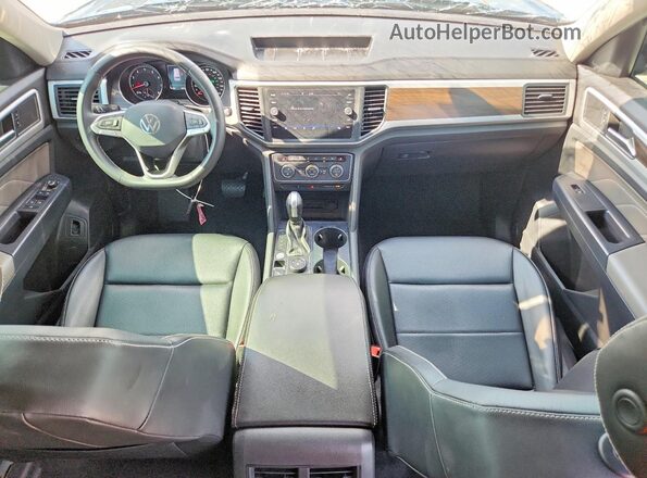 1V2HR2CA2MC572473 2021 VOLKSWAGEN ATLAS Blue Vista del salpicadero