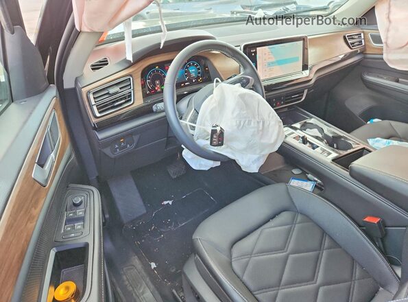 1V2HR2CA2RC512183 2024 VOLKSWAGEN ATLAS Black Widok deski rozdzielczej
