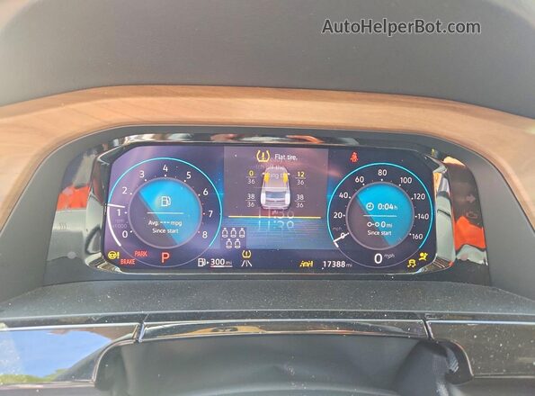 1V2HR2CA2SC572616 2025 VOLKSWAGEN ATLAS Silver Vista del cuadro de instrumentos