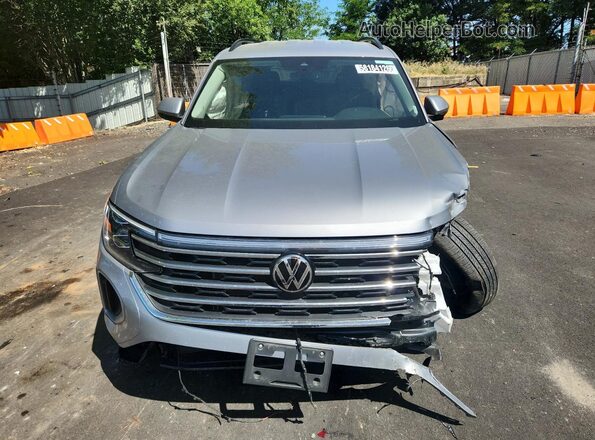 1V2HR2CA2SC572616 2025 VOLKSWAGEN ATLAS Silver Vista de la etiqueta del VIN