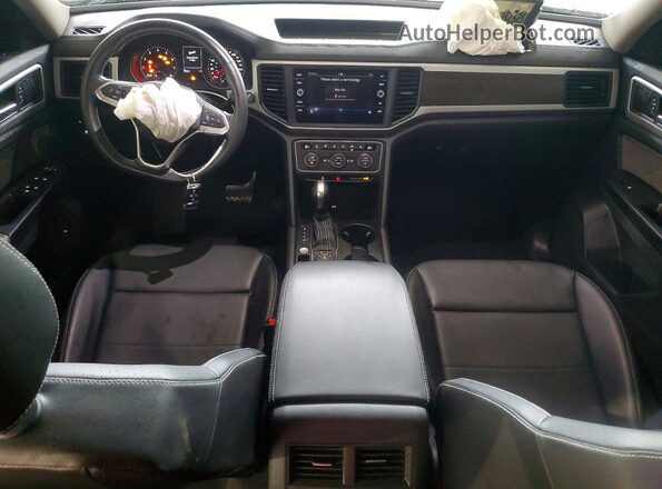 1V2HR2CA3MC562874 2021 VOLKSWAGEN ATLAS White Widok deski rozdzielczej