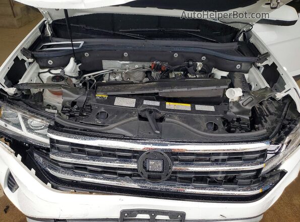 1V2HR2CA3MC562874 2021 VOLKSWAGEN ATLAS White Widok komory silnika