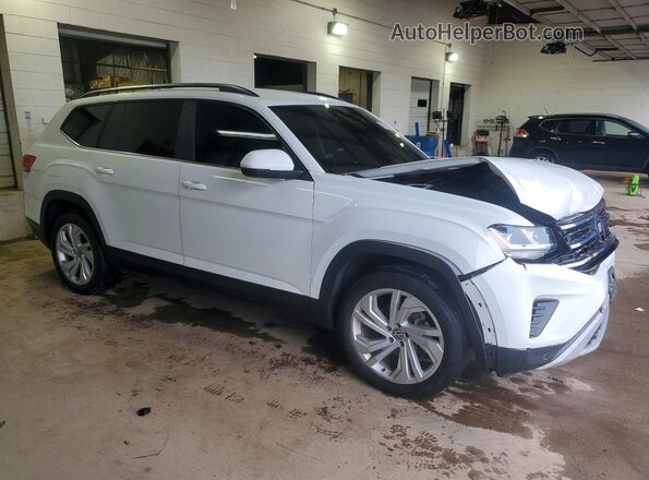 1V2HR2CA3MC562874 2021 VOLKSWAGEN ATLAS White Przód prawy