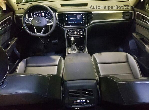 1V2HR2CA3PC553550 2023 VOLKSWAGEN ATLAS Black Առջևի վահանակի տեսք