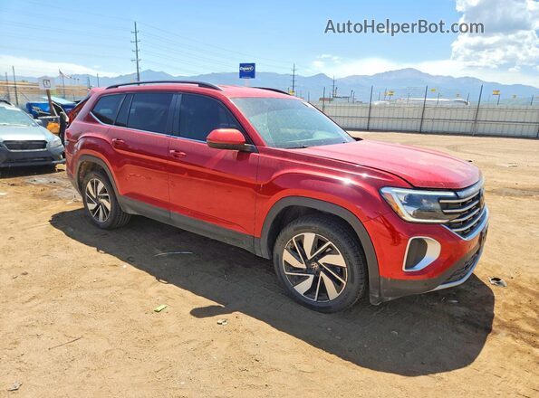1V2HR2CA3RC541076 2024 VOLKSWAGEN ATLAS Красный Передняя правая четверть