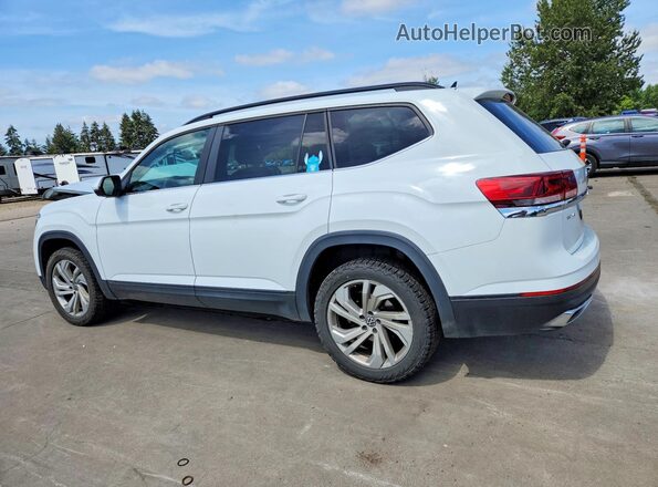 1V2HR2CA4MC554475 2021 VOLKSWAGEN ATLAS White Հետևի ձախ