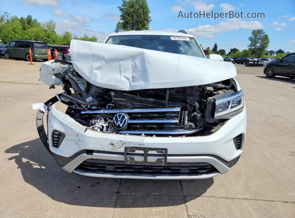 1V2HR2CA4MC554475 2021 VOLKSWAGEN ATLAS White Դիմացի տեսք