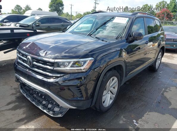 1V2HR2CA4MC602119 2021 VOLKSWAGEN ATLAS Black Front left
