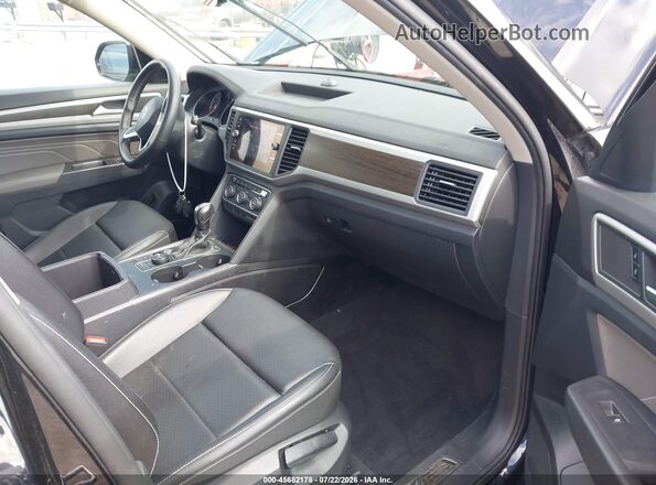 1V2HR2CA4MC602119 2021 VOLKSWAGEN ATLAS Black Front interior view