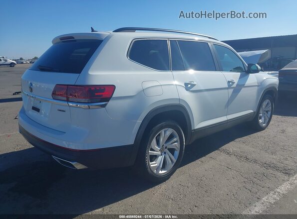 1V2HR2CA5MC548815 2021 VOLKSWAGEN ATLAS White Задня права чверть