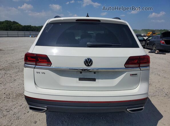 1V2HR2CA5MC583936 2021 VOLKSWAGEN ATLAS White Rear view