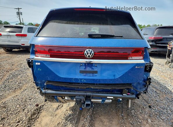1V2HR2CA5SC520039 2025 VOLKSWAGEN ATLAS Blue Вид ззаду