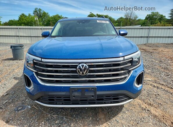 1V2HR2CA5SC520039 2025 VOLKSWAGEN ATLAS Blue Вид спереду