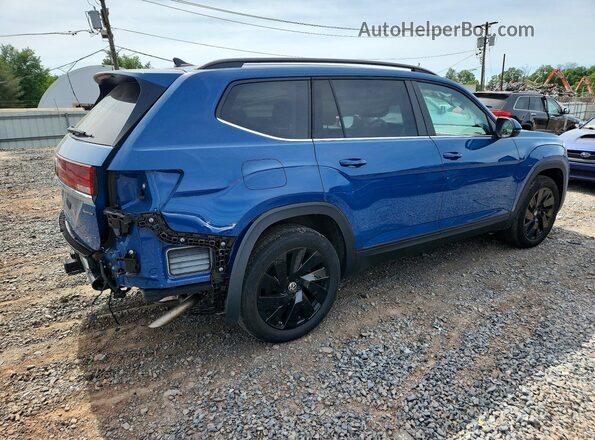 1V2HR2CA5SC520039 2025 VOLKSWAGEN ATLAS Blue Задня права чверть