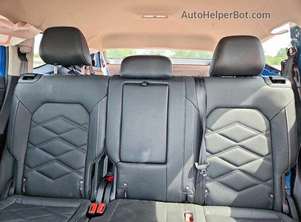 1V2HR2CA5SC520039 2025 VOLKSWAGEN ATLAS Blue Вид задніх сидінь
