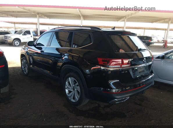 1V2HR2CA6MC526256 2021 VOLKSWAGEN ATLAS Black Trasero izquierdo