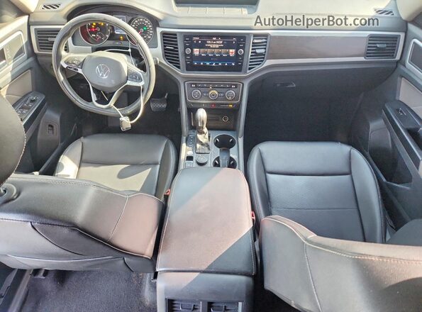 1V2HR2CA6MC539430 2021 VOLKSWAGEN ATLAS Black Widok deski rozdzielczej