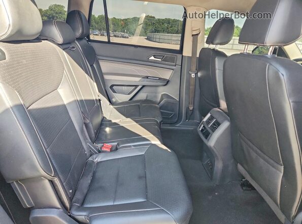 1V2HR2CA6MC539430 2021 VOLKSWAGEN ATLAS Black Widok wnętrza z tyłu