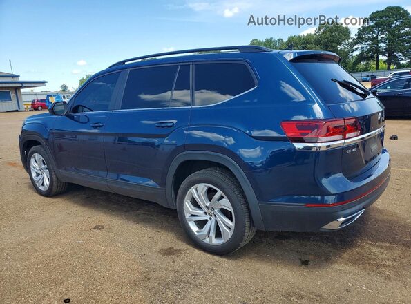 1V2HR2CA6MC553702 2021 VOLKSWAGEN ATLAS Blue Tył lewy