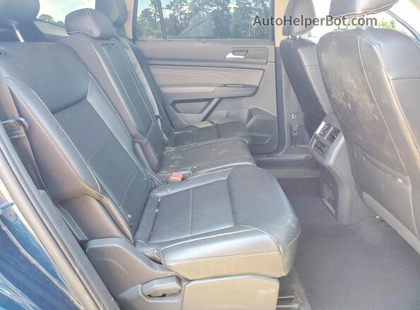 1V2HR2CA6MC553702 2021 VOLKSWAGEN ATLAS Blue Widok wnętrza z tyłu