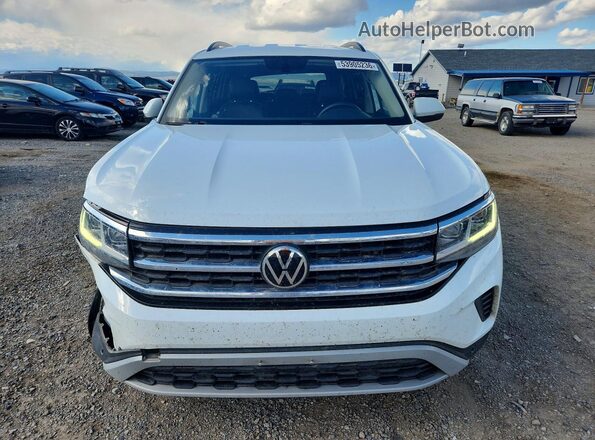 1V2HR2CA6MC576820 2021 VOLKSWAGEN ATLAS White Front view