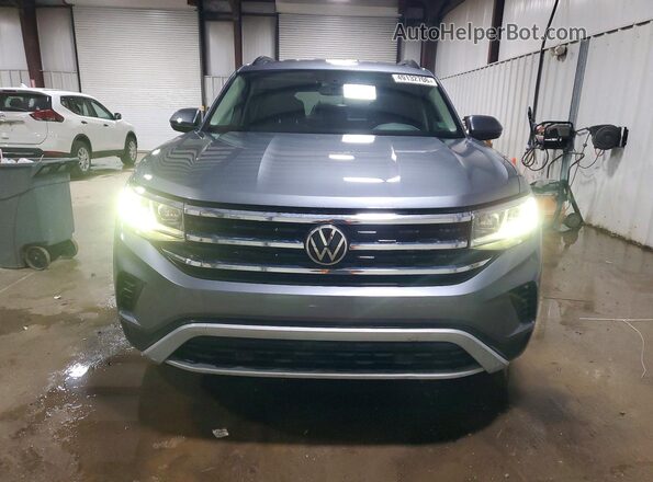 1V2HR2CA6MC589471 2021 VOLKSWAGEN ATLAS Gray წინა ხედი