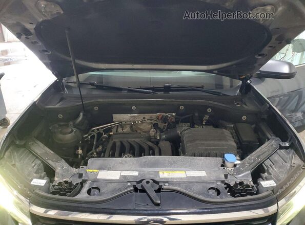 1V2HR2CA6MC589471 2021 VOLKSWAGEN ATLAS Gray ძრავის განყოფილების ხედი