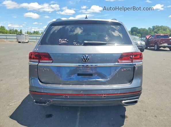 1V2HR2CA7MC546631 2021 VOLKSWAGEN ATLAS Серый Вид сзади
