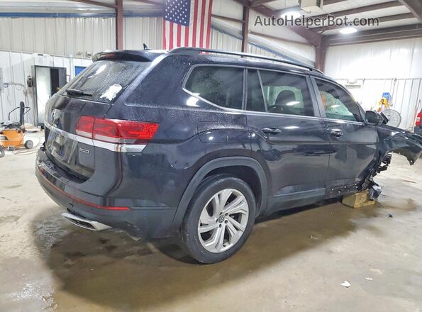 1V2HR2CA7MC590693 2021 VOLKSWAGEN ATLAS Черный Задняя правая четверть