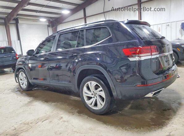 1V2HR2CA7MC590693 2021 VOLKSWAGEN ATLAS Черный Задняя левая четверть