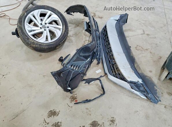 1V2HR2CA7MC590693 2021 VOLKSWAGEN ATLAS Черный Вид наклейки с VIN-кодом