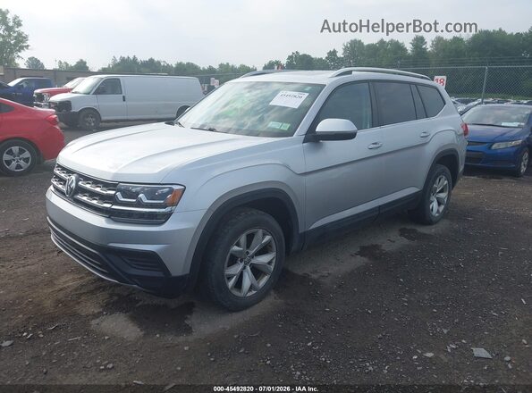 1V2HR2CA9JC501833 2018 VOLKSWAGEN ATLAS Silver Front left