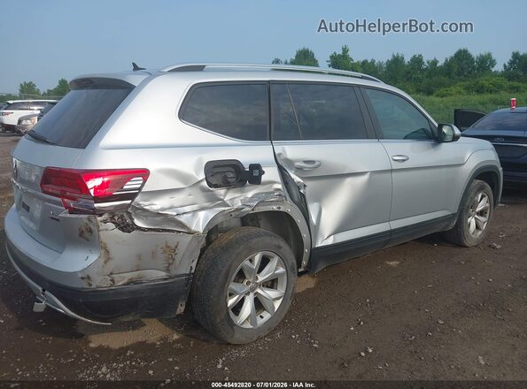 1V2HR2CA9JC501833 2018 VOLKSWAGEN ATLAS Silver Front view
