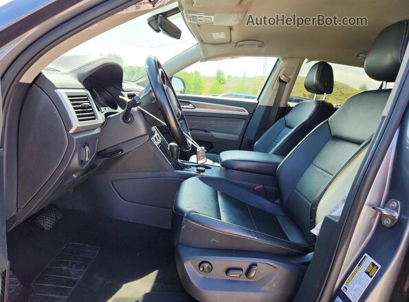 1V2HR2CA9MC545447 2021 VOLKSWAGEN ATLAS Gray Widok wnętrza z przodu
