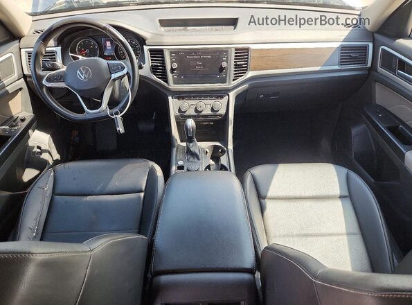 1V2HR2CA9MC545447 2021 VOLKSWAGEN ATLAS Gray Widok deski rozdzielczej