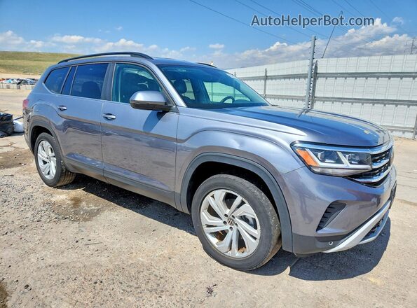 1V2HR2CA9MC545447 2021 VOLKSWAGEN ATLAS Gray Przód prawy
