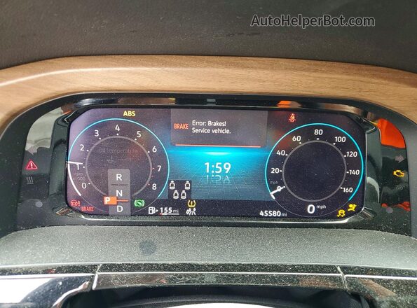 1V2HR2CA9RC523262 2024 VOLKSWAGEN ATLAS Белый Вид щитка приборов