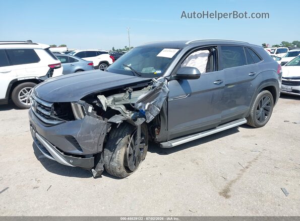 1V2JC2CA8MC211378 2021 VOLKSWAGEN ATLAS Gray Przód lewy