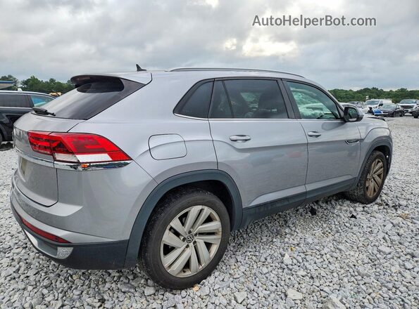 1V2JE2CA1MC207148 2021 VOLKSWAGEN ATLAS Silver Задня права чверть