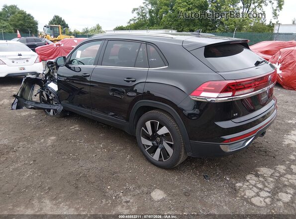 1V2JE2CA1SC230121 2025 VOLKSWAGEN ATLAS Черный Задняя левая четверть