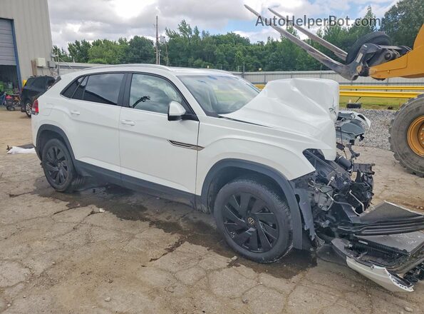 1V2JE2CA2SC227485 2025 VOLKSWAGEN ATLAS White Передня права чверть