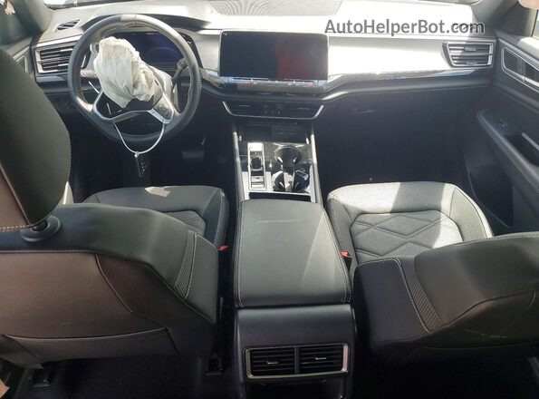 1V2JE2CA2SC227485 2025 VOLKSWAGEN ATLAS White Вид панелі приладів